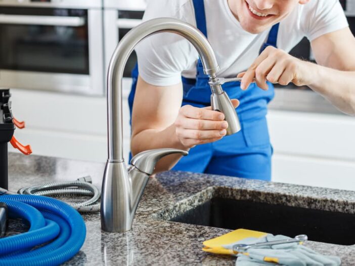 Kitchen Faucet Plumbing Services by O and J Superior Plumbing in Temple Texas